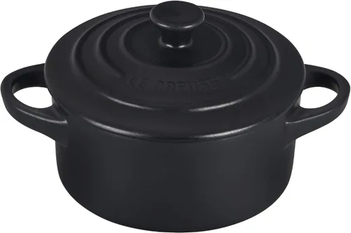 Vista 13 de Le Creuset Mini Cocotte redonda de gres, 237 ml, alcachofa