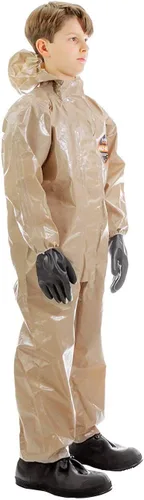 Vista 2 de Traje de seguridad MIRA con protección CBRN (YL) Hooded protective coverall with elastic cuffs. Tear-resistant material for cleanup and industrial
