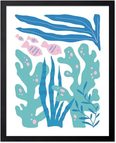 Vista 63 de Poster Master Fish Poster - Retro Aquatic Print - Marine Life Art - Groovy Fish Design - Abstract Artwork - Chic Boho Decor - Sea Design - Ocean or