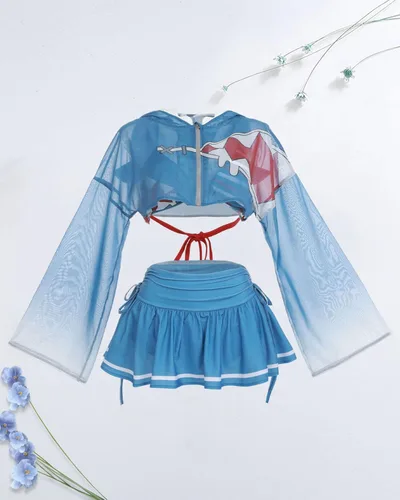 Vista 5 de Nuoqi Venti Cosplay Genshin Traje de baño Nilou Cosplay Anime Traje de baño