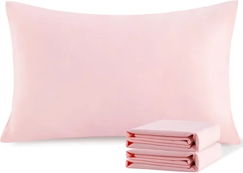 Vista 79 de NTBAY Juego de fundas de almohada estándar, paquete de 2 fundas de almohada de microfibra cepillada de 20 x 26 pulgadas, suaves, sin arrugas Aqua