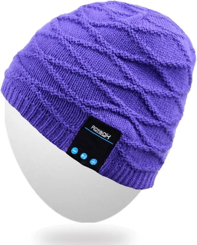 Vista 68 de Rotibox - Gorro inalámbrico con Bluetooth para deportes al aire libre, regalo de Navidad.