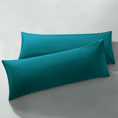 Vista 9 de MILVOWOC - Fundas de almohada de microfibra cepillada, naranja quemado, 20 x 26 pulgadas Juego de 2 piezas, cierre de sobre antideslizante