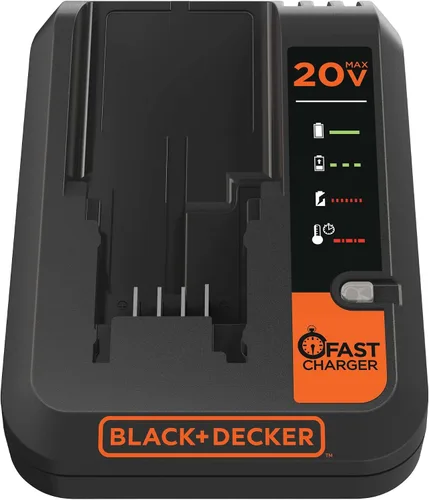 Vista 5 de [Usado] Cargador de litio Black & Decker BDCAC202B de 20 V 2 amperios.