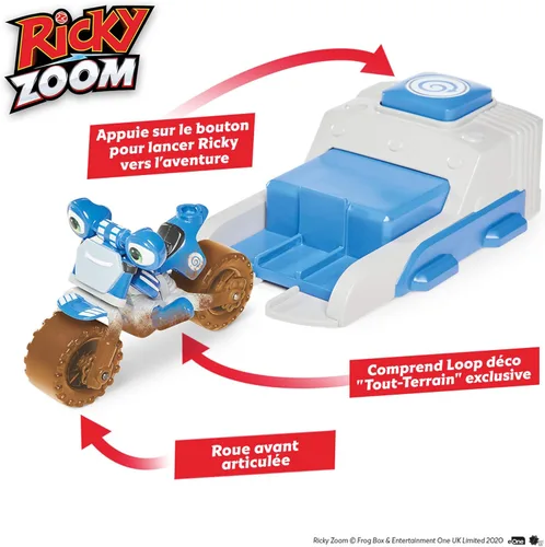 Vista 2 de Ricky Zoom T20040 Lanzamiento & Go Loop