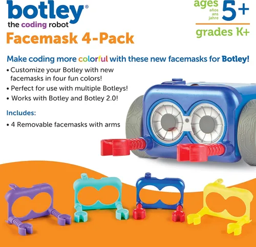 Vista 6 de Learning Resources Botley The Coding Robot - Kit de fiesta de disfraces