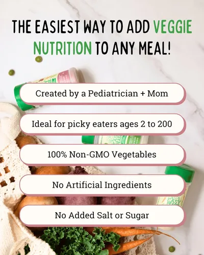 Vista 7 de Easy Peasie Polvos vegetales naturales para niños y comensales exigentes Aditivo de polvo de vegetales oculto para comidas y batidos