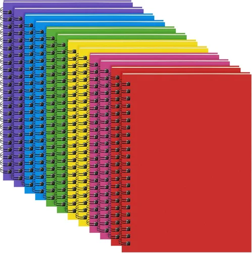 Vista 21 de Yahenda Cuaderno de Espiral al Por Mayor A5 Diario Rayado 8.3'' x 5.5'' Papel de Composición para Escritura Bloc de Notas Pequeño Cuaderno