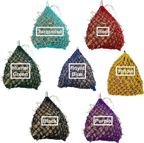 Vista 4 de Majestic Ally Agujeros de 2 x 2 pulgadas, altamente duraderos, muy resistentes, de 36 pulgadas para caballos, cabra, etc. Negro