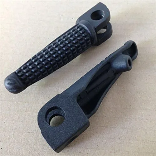 Vista 3 de MT390-029 - Reposapiés delantero negro compatible con Kawasaki Zx6R Zx9R Zx10R Zx-6R Zx