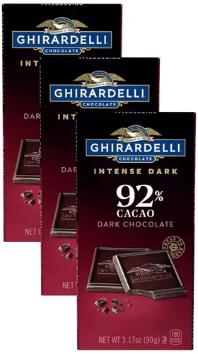 Vista 12 de GHIRARDELLI Barra de chocolate negro intenso, sal marina 60% cacao, barra de 3.5 onzas