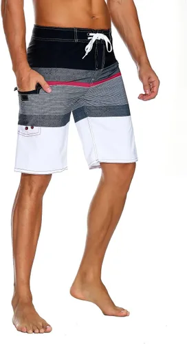 Vista 2 de Nonwe Pantalones cortos deportivos de secado rápido para hombre con forro