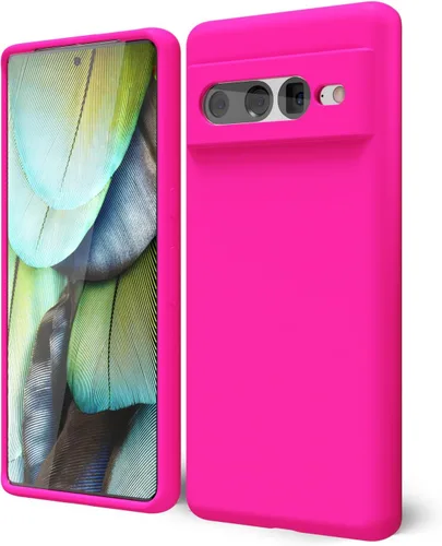 Vista 185 de oakxco para Google Pixel 6A Funda de teléfono de silicona líquida, diseño estético lindo y delgado para mujer y niña, cubierta de gel suave, lisa