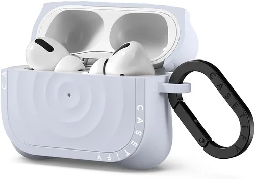 Vista 3 de CASETiFY Ripple Airpods Pro (1ª/2ª generación) Funda con anillo - Bígaro