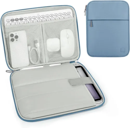 Vista 35 de Dadanism Funda acolchada para tablet de 8-9 pulgadas para iPad mini 7ª/6ª 8.3 pulgadas 2024/2021, iPad mini 5/4/3/2/1 7.9 pulgadas, Galaxy Tab A9