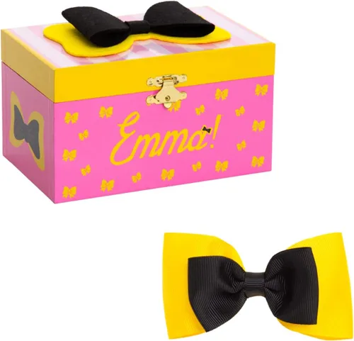 Vista 7 de Mighty Mojo The Wiggles Emma - Joyero musical Viene con lazo para el pelo portátil Regalo para los fanáticos de Wiggles Música para niños