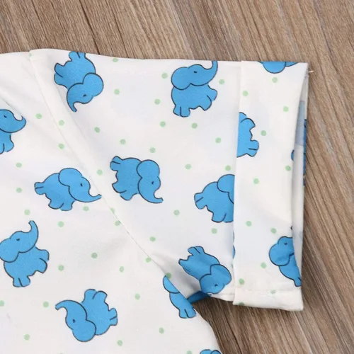 Vista 78 de Conjunto de camisa de manga corta con botones y pantalones cortos casuales con diseño de flamingo, para bebés y niños de 1 a 6 años, atuendos