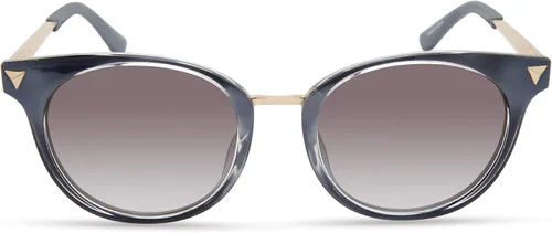 Vista 2 de GUESS Gafas de sol redondas con diseño de Stud Acccent para mujer