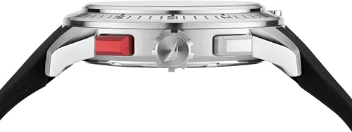 Vista 2 de Nautica Reloj NAPNSF109 NST 101 con correa de silicona grisnegronegro para hombre Negro