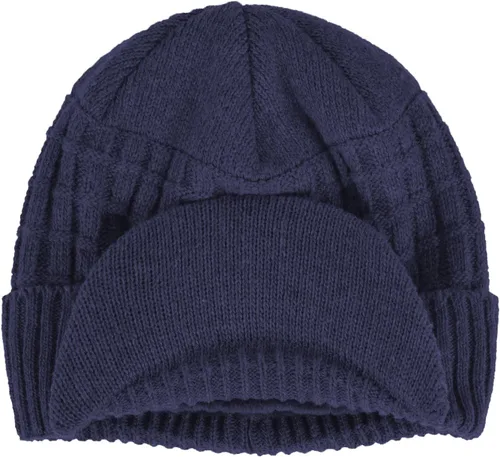 Vista 34 de Janey&Rubbins Gorro de punto diario con orejeras con forro polar y calavera