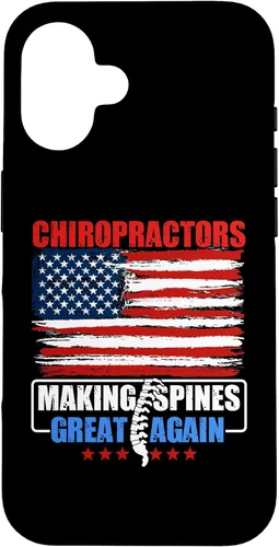 Vista 32 de Chiropractors Making Spines Great Again - Physical Therapist Case for iPhone 17
