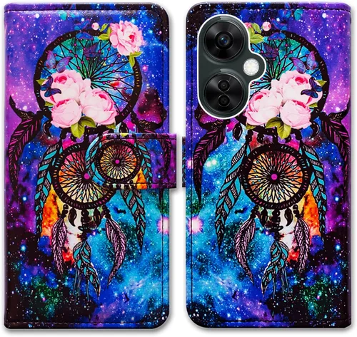Vista 17 de Bcov Funda para Oneplus Nord N30 5G, diseño de pájaro negro y verde con tapa para teléfono con ranura para tarjeta y soporte para OnePlus Nord N30 5G