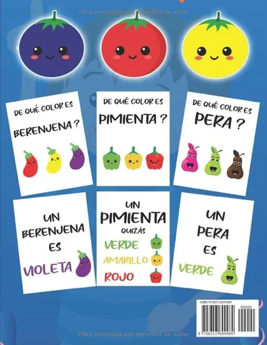 Vista 2 de De Que Color soy Un juego de adivinanzas para niños 2-5 Años Un divertido juego de adivinanzas para niños pequeños y niños 2, 3, 4 Y 5 Niños