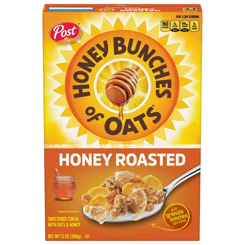 Vista 20 de Miel manojos de avena Honey Roasted, 2.1-ounce (12 unidades) Desayuno o merienda fácil para llevar