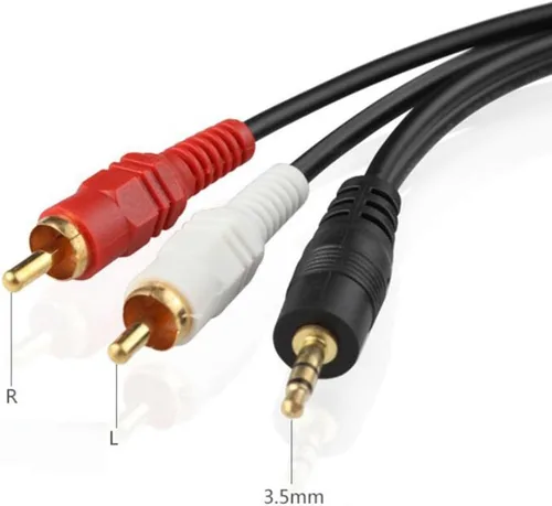 Vista 2 de DTOL Cable de extensión de audio y video macho de 0.138 in RCA macho de extensión de 0.138 in a cable RCA de 15 pies