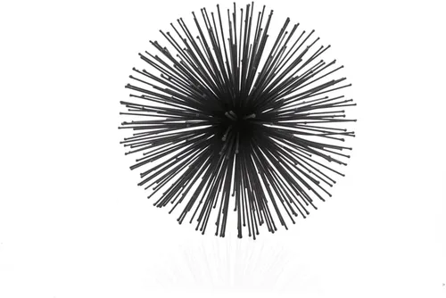 Vista 15 de Modern Day Accents 5387 Erizo Urchin XS Esfera Negra Juego de 2, 4 pulgadas de D