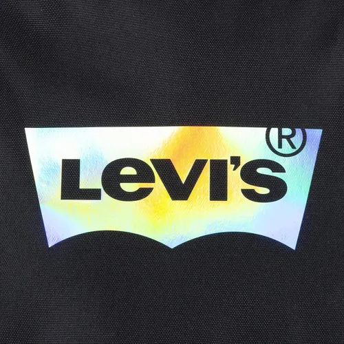 Vista 3 de Levi's Mochila de murciélago unisex para adultos, NegroTornasolado, Mochila Batwing