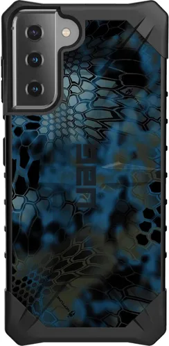 Vista 45 de EGO TACTICAL Funda personalizada UAG Urban Armor Gear para Samsung Galaxy S21 (pantalla de 6.2") Funda de edición limitada - A-10 Thunderbolt A-10