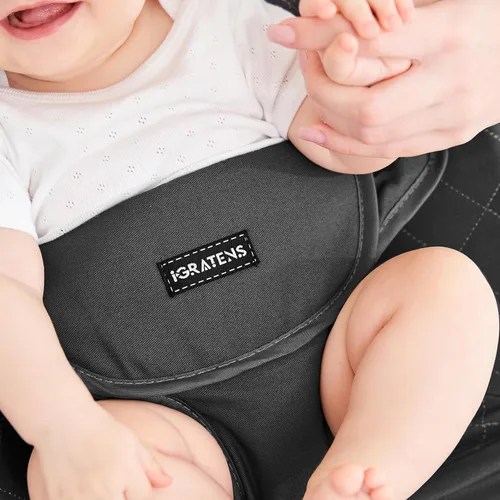 Vista 5 de iGRATENS Asiento de Tela para Mecedora - Funda para Mecedora Baby Bjorn Compatible con Modelo Balance Soft & Bliss, 100% Algodón, Amigable