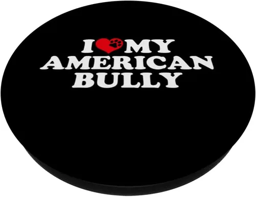 Vista 2 de I Love My American Bully PopSockets Standard PopGrip
