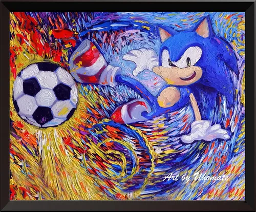 Vista 5 de Uhomate Pósteres de videojuegos Vincent Van Gogh Noche estrellada pósteres para el hogar, lienzo para pared, decoración de guardería, sala de estar