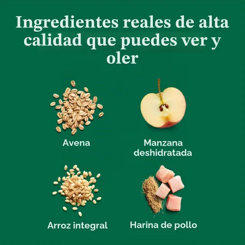 Vista 5 de Nutro - Golosinas crujientes para perros con manzana real, 10 onzas