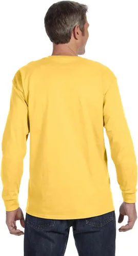 Vista 3 de Jerzees 5.6 oz 5050 Heavyweight Blend Camiseta de manga larga (29L)