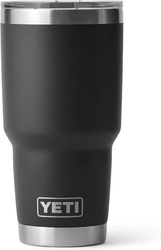 Vista 46 de YETI Rambler - Vaso de 30 oz, acero inoxidable, aislado al vacío con tapa MagSlider, color carmesí Amarillo
