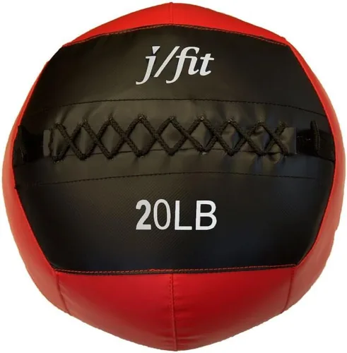 Vista 15 de JFit Wall Ball – Premium Soft Weighted Exercise Ball for Strength, Conditioning, Gym & Home Workouts, 4-30 LB