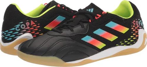 Vista 7 de Adidas Copa Sense.3 Indoor Sala unisex para adultos Negro/Cian Brillante/Amarillo Solar Team