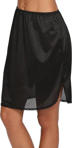 Vista 2 de Medio Slip para mujer debajo del vestido de encaje sedoso
