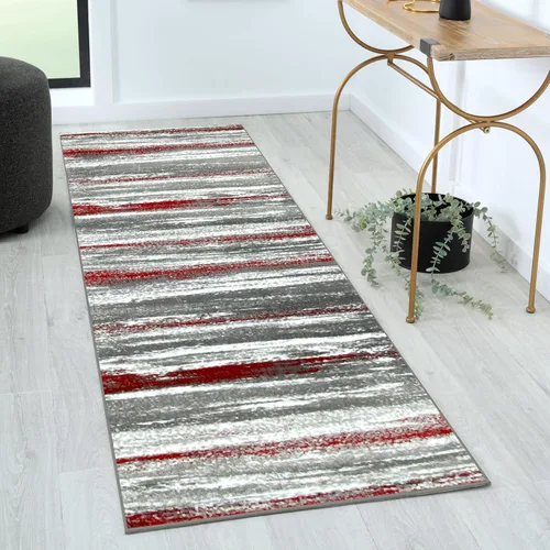 Vista 17 de LUXE WEAVERS Alfombra Alfombra de Área Moderna Resistente a las Manchas, Marrón/Tamaño 2x3