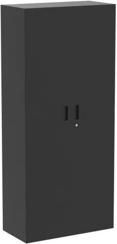 Vista 4 de BESFUR Gabinete de almacenamiento de metal, gabinete de almacenamiento de 71 pulgadas de alto con 5 estantes ajustables, gabinetes de metal