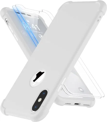 Vista 28 de ORETECH Funda para iPhone XR, con [2 x Protectores de Pantalla] [Prueba de Caídas de Grado Militar de 10 Pies] [Protección de Cámara] 360° A Prueba