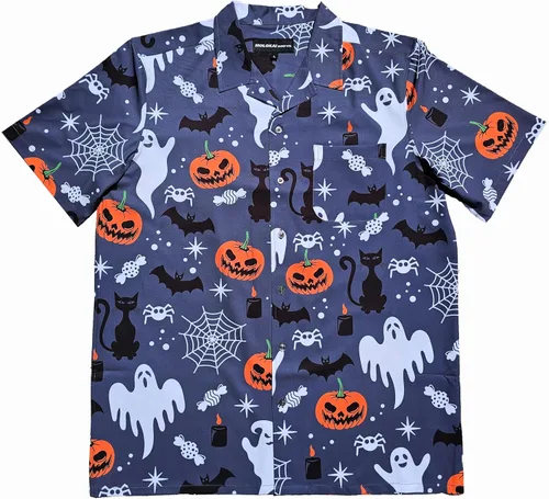 Vista 89 de Molokai Surf - Camisas hawaianas de manga corta con botones y corte ajustado