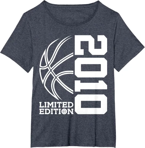 Vista 54 de Camiseta de baloncesto de 13 cumpleaños edición limitada 2010, Negro