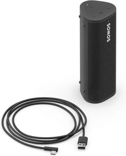 Vista 4 de Sonos Roam - Negro - Altavoz Bluetooth Portátil Inalámbrico