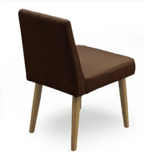 Vista 3 de 関家具(Sekikagu) Okawa Furniture 106781 Seki Furniture Dining Chair, Basil (Body BR/Seat BR), Set of 2