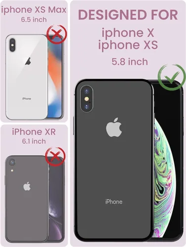 Vista 136 de Jeylly Funda para iPhone SE/Funda para iPhone 5S, Exterior de Plástico Duro que Absorbe Golpes + Interior de Silicona de Goma Defensor contra