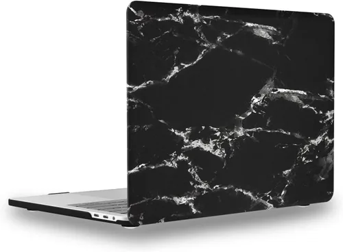 Vista 44 de UESWILL Estuche rígido mate suave compatible con MacBook Pro de 15 pulgadas con Touch Bar y USB-C de 2016-2019, modelo A1990 A1707, negro